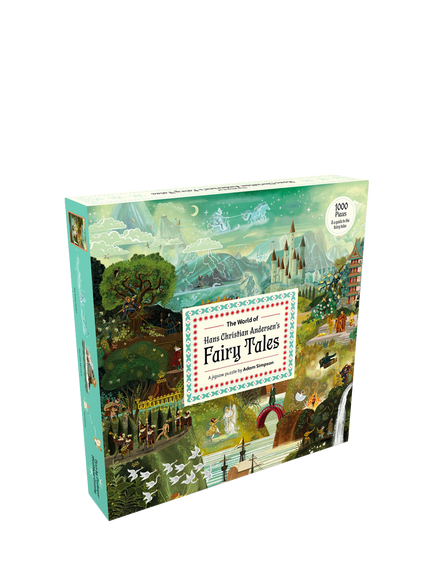 Laurence King Publishing The World of Hand Christian Andersens' Fairy Tales Jigsaw Puzzle, 1000 Pieces, Multi