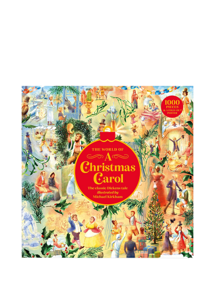 Laurence King Publishing The World of A Christmas Carol Jigsaw Puzzle, 1000 Pieces - view 2, Multi