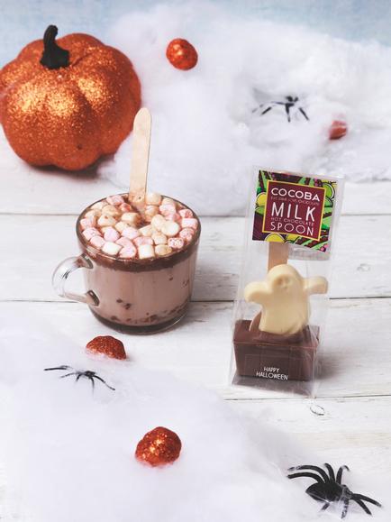 Cocoba Ghost Milk and White Hot Chocolate Spoon, 35g - view 2, Multi