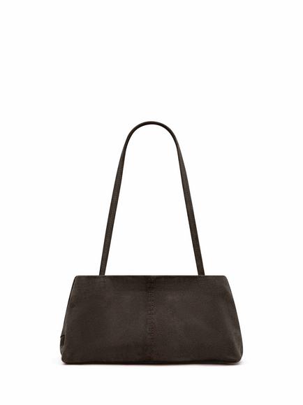 St. Agni Origami Suede Tote Bag, Coffee, Coffee