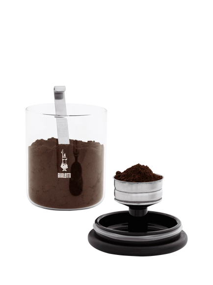 Bialetti Smart Glass Coffee Canister, Clear - view 2, Clear