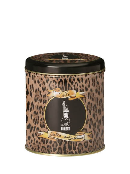 Bialetti Dolce & Gabbana Leopardo Ground Coffee Tin, 200g - view 2, Multi
