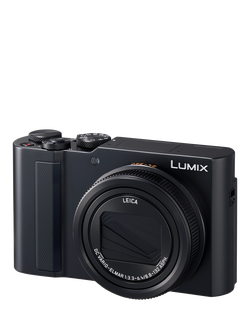 Panasonic Lumix DC-TZ300 Super Zoom Digital Camera, 4K Ultra HD, 20.1MP, 15x Optical Zoom, Wi-Fi, Bluetooth, 3” LCD Touch Screen, Black - view 2, Black