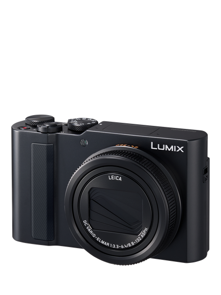 Panasonic Lumix DC-TZ300 Super Zoom Digital Camera, 4K Ultra HD, 20.1MP, 15x Optical Zoom, Wi-Fi, Bluetooth, 3” LCD Touch Screen, Black - view 2, Black
