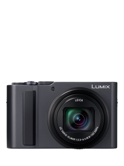 Panasonic Lumix DC-TZ300 Super Zoom Digital Camera, 4K Ultra HD, 20.1MP, 15x Optical Zoom, Wi-Fi, Bluetooth, 3” LCD Touch Screen, Silver, Silver