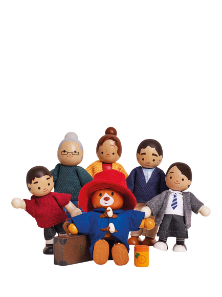 Le Toy Van Paddington Wooden Family Doll Set, Multi