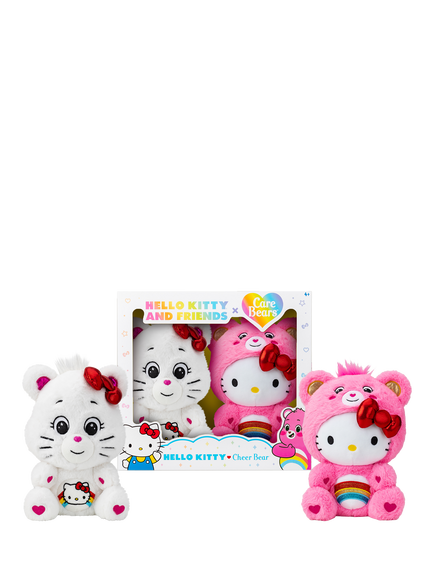 Care Bears Hello Kitty & Cheer Bear, Multi