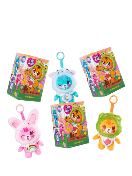 Care Bears Hoodie Caring Companion, Assorted, Multi