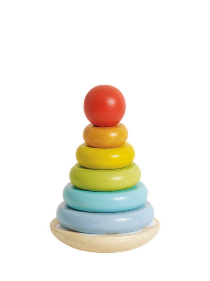 Le Toy Van Stacking Tower, FSC-Certified (Tea & Rubber Wood), Multi