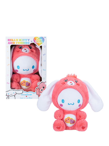 Care Bears Hello Kitty and Friends Cinnamoroll Love-a-Lot Bear, Multi