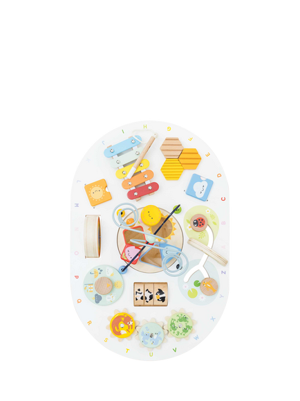 Le Toy Van Wooden Activity Table - view 2, Multi