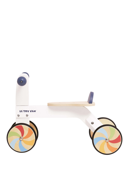 Le Toy Van Wooden Rainbow Ride-On Toy - view 2, Multi