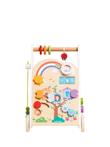 Le Toy Van Rainbow Cloud Activity Walker, Multi