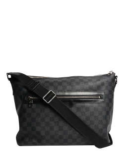 Pre-loved Louis Vuitton Mick Shoulder Bag, Black, Black