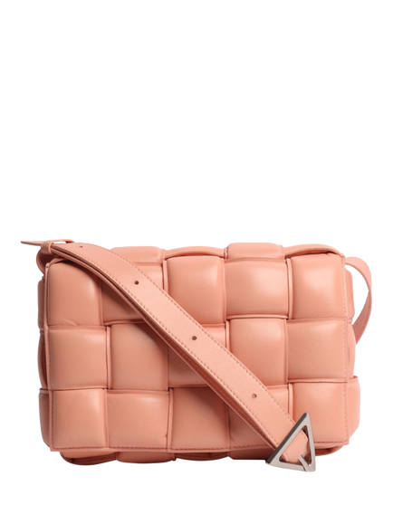Pre-loved Bottega Veneta Padded Cassette Bag, Pink, Pink