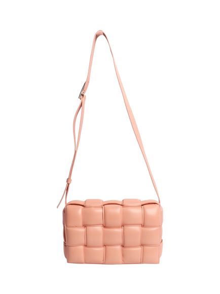 Pre-loved Bottega Veneta Padded Cassette Bag, Pink - view 2, Pink