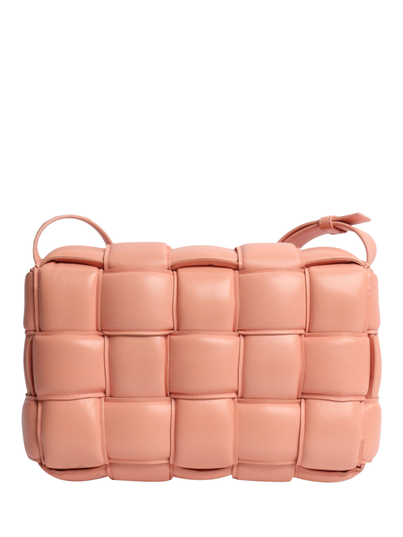 Pre-loved Bottega Veneta Padded Cassette Bag, Pink