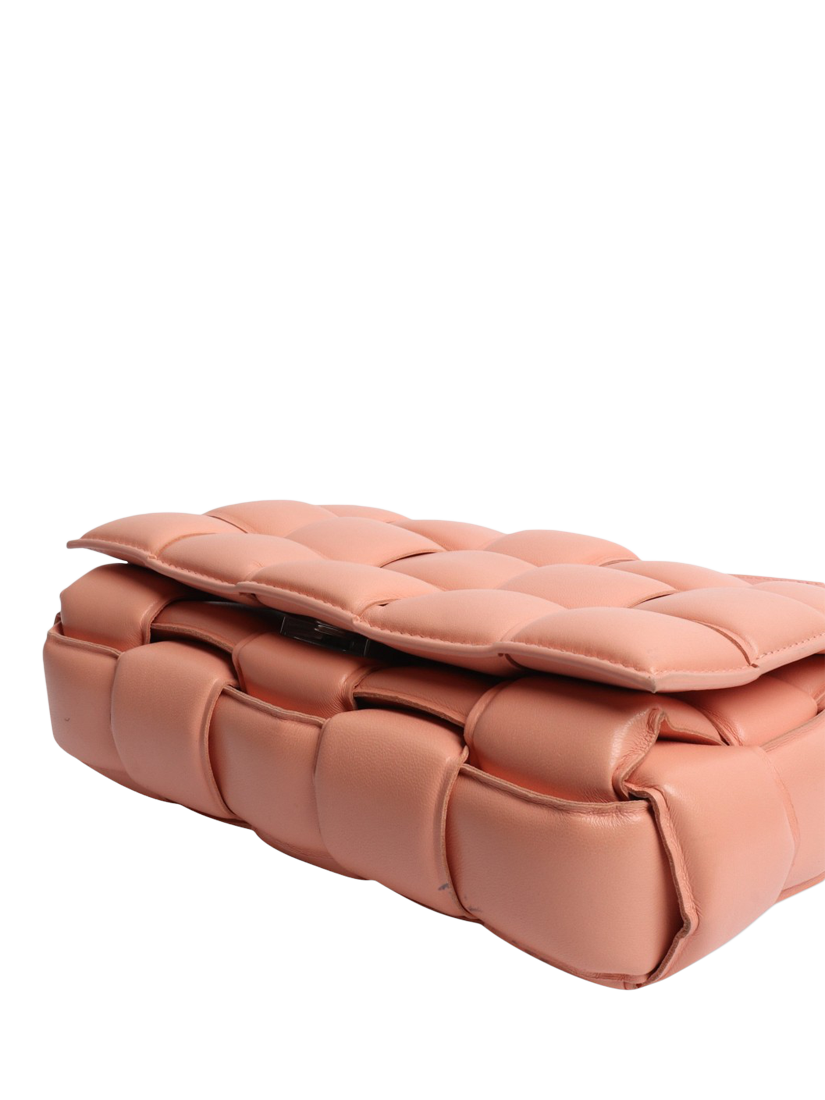 Pre-loved Bottega Veneta Padded Cassette Bag, Pink