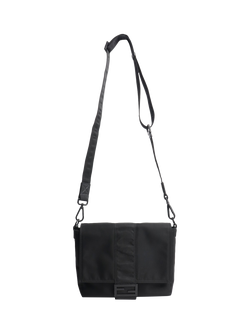 Pre-loved Fendi Nylon Baguette Bag, Black - view 2, Black