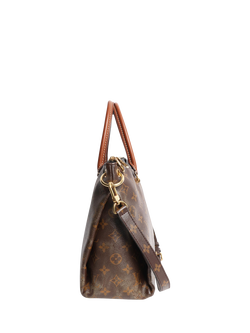 Louis Vuitton 2016 Monogram Pallas Shoulder Bag, Brown - view 2, Brown