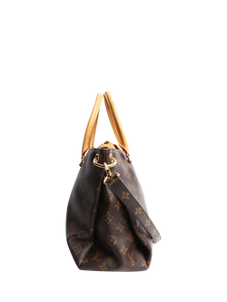 Pre-loved Louis Vuitton Monogram Pallas MM Bag, Brown - view 2, Brown