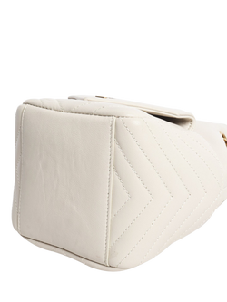 Pre-loved SAINT LAURENT Leather Bucket Bag, Neutral - view 2, Neutral