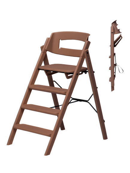KAOS Klapp Highchair, Mocca Brown, Mocca Brown