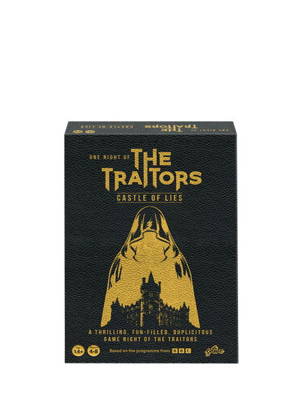 TOMY One Night of The Traitors: Castle of Lies Event Game, Black Multi Black