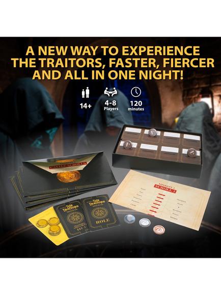 TOMY One Night of The Traitors: Castle of Lies Event Game - view 2, Black Multi Black