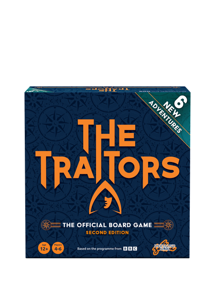 TOMY The Traitors Second Edition Board Game, Blue Multi Blue