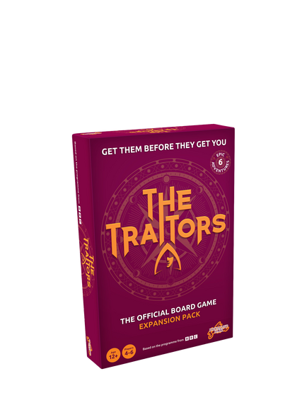TOMY The Traitors Board Game Expansion Pack, Red Multi Red