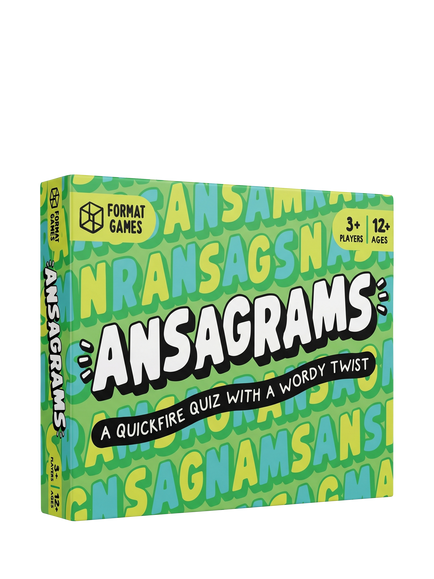 Format Games Ansagrams Word Card Game, Multi Multi