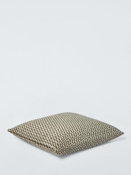John Lewis Cha Cha Cushion, Sepia - view 2, Sepia
