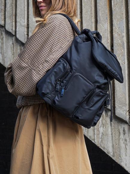 Tiba + Marl Alto Changing Backpack, Black - view 2, Black