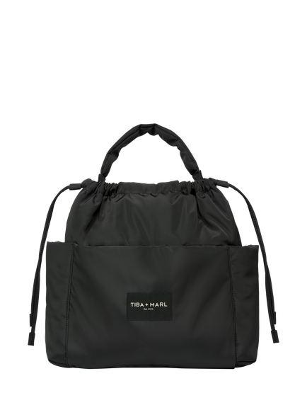Tiba + Marl Luna Changing Bag, Black, Black