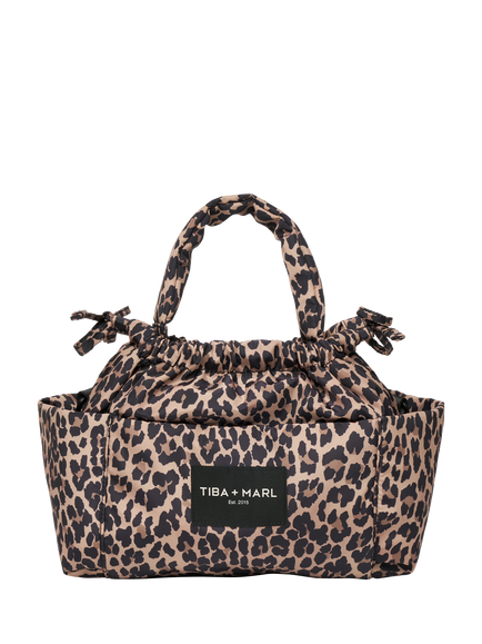 Tiba + Marl Luna Mini Changing Bag, Leopard, Leopard