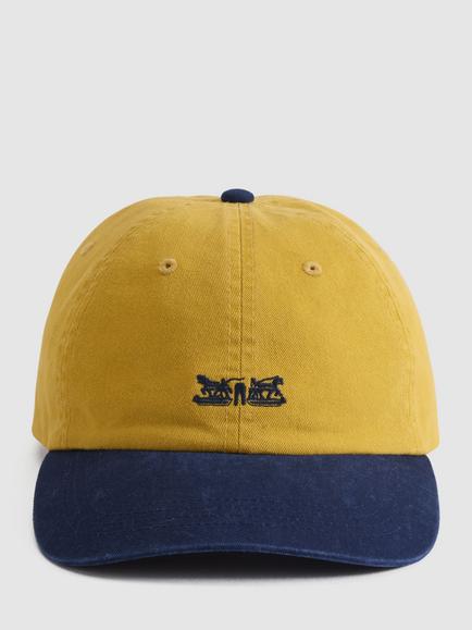 Levi's Rockridge Pure Cotton Dad Cap, Twin Gold Spice/Ny, Twin Gold Spice/Ny