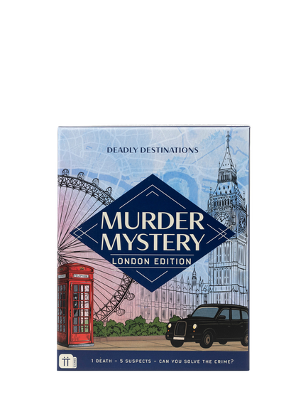 Talking Tables London Murder Mystery Detective Game, Multi Multi