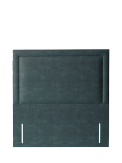 TEMPUR® OUTLET Southwold Full Depth Upholstered Headboard, King Size, Like New, Teal, Teal