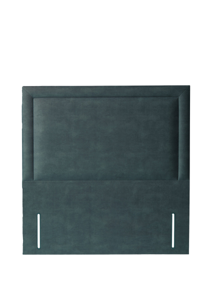 TEMPUR® OUTLET Southwold Full Depth Upholstered Headboard, King Size, Like New, Teal, Teal
