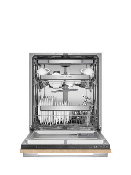 Fisher & Paykel Series 9 DW60UT4HI2 Integrated Dishwasher, White - view 2, White