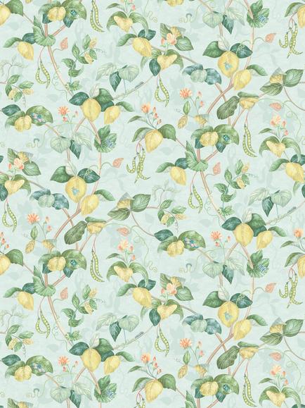 Osborne & Little Cupani Wallpaper, Aqua