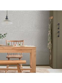 William Morris At Home Brother Rabbit Paintable Wallpaper, White - view 2, White