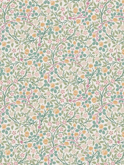 William Morris At Home Clover Wallpaper, Spring Garden