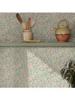 William Morris At Home Clover Wallpaper - view 2, Spring Garden