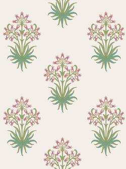 William Morris At Home Hyacinth Flower Wallpaper, Pink Cedar