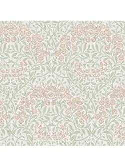 William Morris At Home Michaelmas Daisy Wallpaper, Peony/ Sage