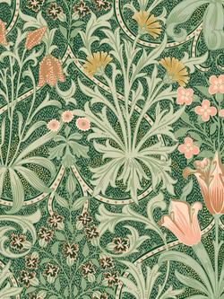 William Morris At Home Woodland Weeds Wallpaper, Forest