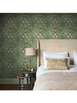 William Morris At Home Woodland Weeds Wallpaper - view 2, Forest