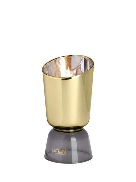 Esteban ICONIC COLOR Refillable Scented Jar Candle, Neroli, 200g - view 2, Gold